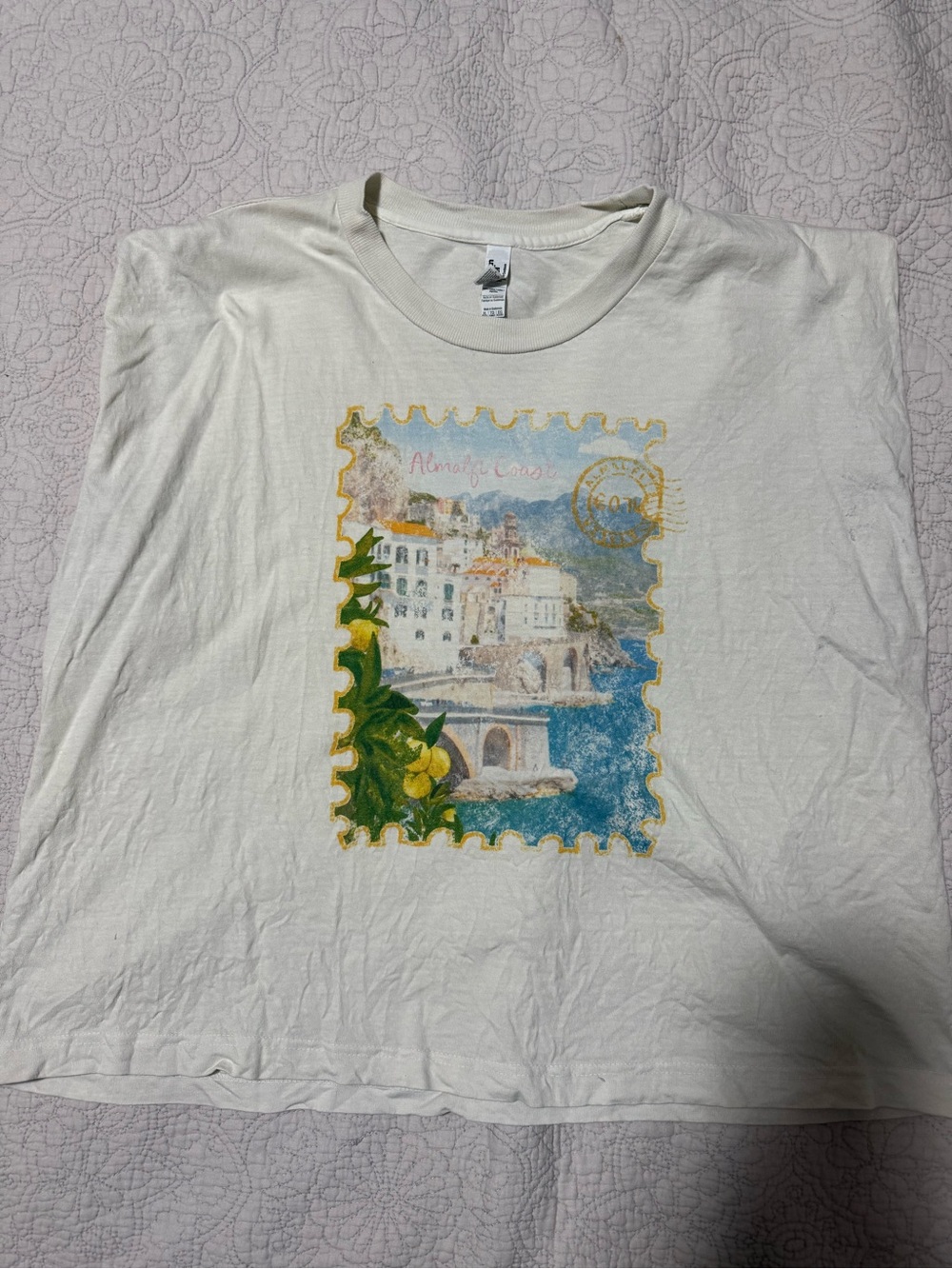 American Apparel women’s box tee